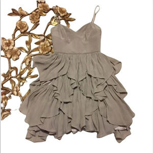 Mint Jodi Arnold Layered 100% Silk Dress Size 0